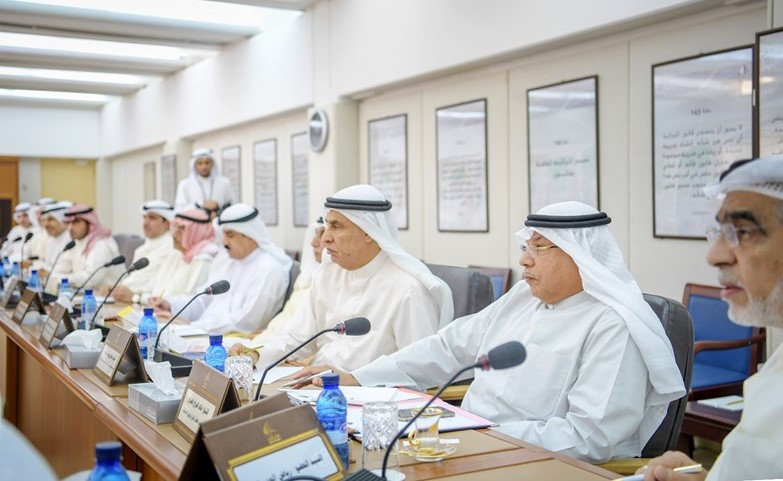 عدنان عبدالصمد والشيخ خالد الجراح وصالح الفضالة﻿