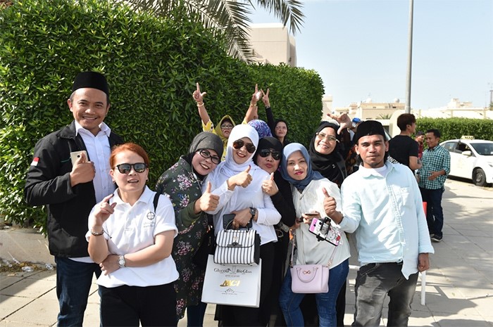 الجالية الإندونيسية في الكويت شاركت في الانتخابات العامة الرئاسية والبرلمانية بإندونيسيا