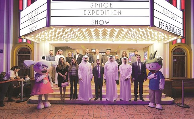 لقطة تذكارية خلال إطلاق الشراكة بين كيدزانيا والخليج للتأمين﻿