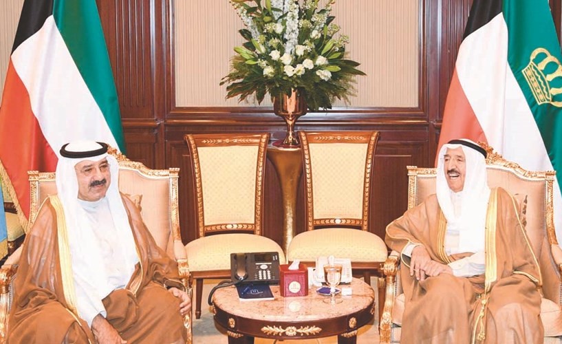  صاحب السمو الأمير مستقبلا الشيخ ناصر صباح الاحمد ﻿