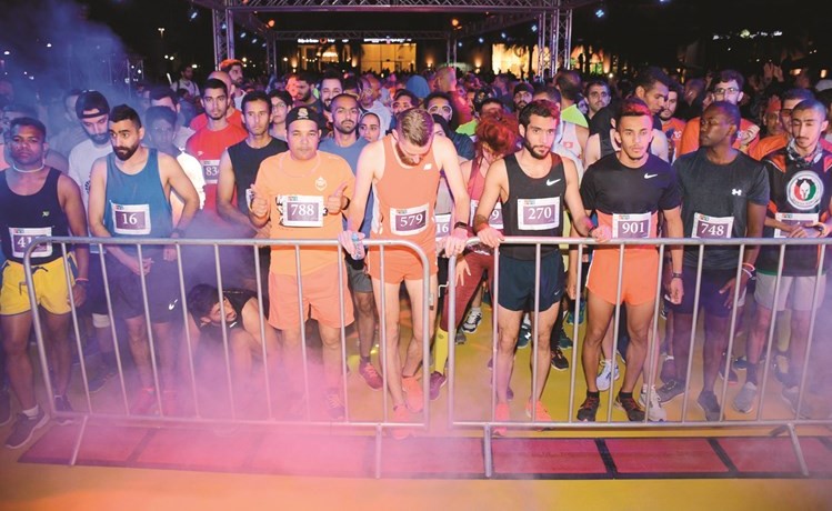 «برقان» يختتم رعايته لسباق اتحاد المصارف «Night Run»