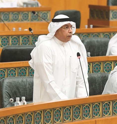 الشيخ خالد الجراح متحدثا﻿