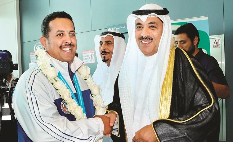 دعيج العتيبي مستقبلا منصور الرشيدي ﻿