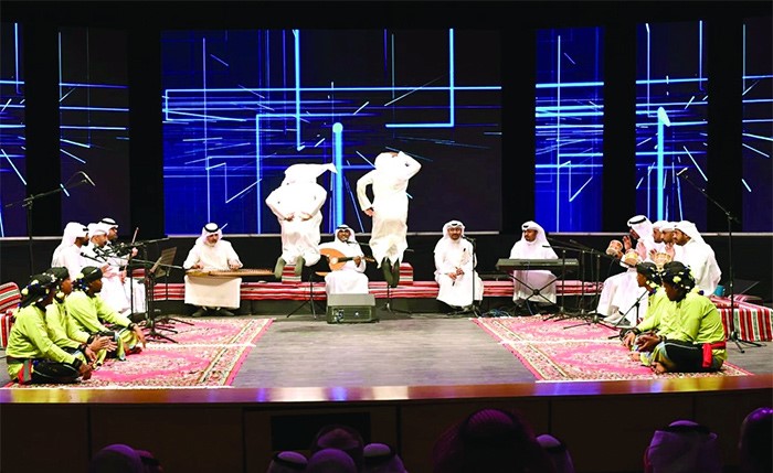 المفتاح والعماري والضويحي أحيوا السمرة الخليجية «خليجنا واحد»
