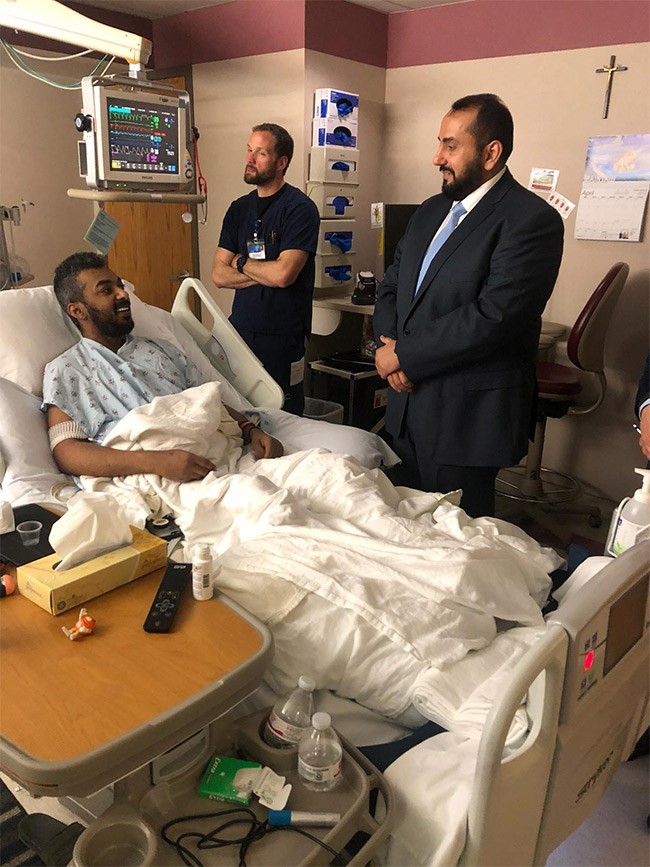 وزير الصحة اطمأن على أوضاع المرضى الكويتيين في مستشفى مايو كلينيك الأميركية