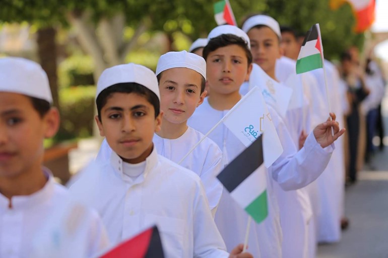 "مشروع الشفيع" التابع لـ"الهيئة الخيرية" يتوّج 450 حافظاً وحافظة للقرآن الكريم في غزة