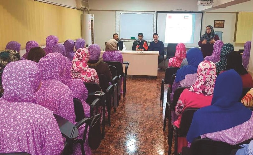جانب من الأنشطة الدعوية التي يقوم بها مركز المزيني بالبانيا﻿