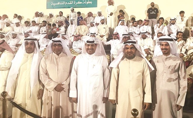 فرز الديحاني مع ناصر الشمالي وخالد حجازي ومساعد الديحاني﻿