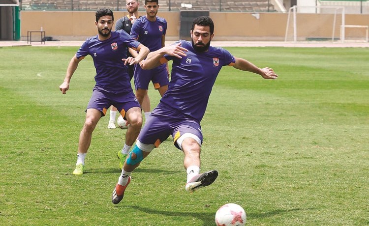 تدريبات جدية للاهلي﻿