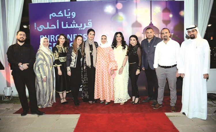 مجموعة من موظفي برقان في القريش﻿