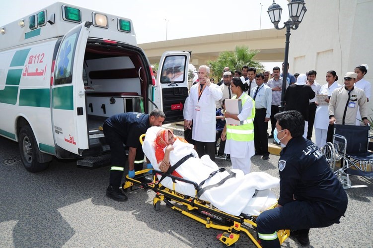 إخلاء وهمي بمركز الراشد للحساسية