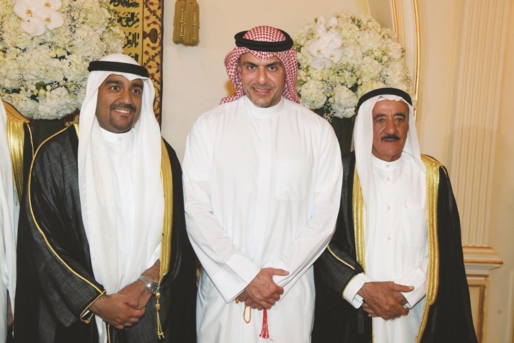 الشيخ ماجد الصباح مباركا﻿