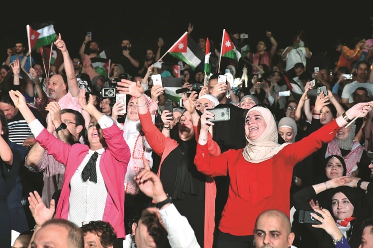 سعادة كبيرة من أبناء الجالية الأردنية ﻿
