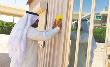 توجيه أحد الإنذارات في العاصمة﻿