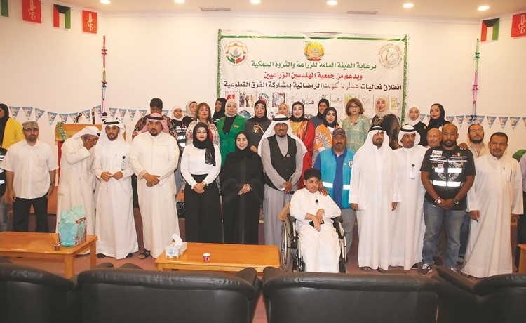 صورة جماعية للمشاركين في حفل قريش جمعية المهندسين الزراعيين(زين علام)﻿