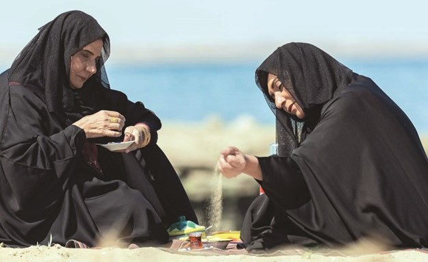 هيفاء عادل واسمهان توفيق في مسلسل الديرفة﻿