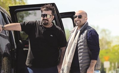 المخرج مناف عبدال والمنتج عبدالله بوشهري﻿