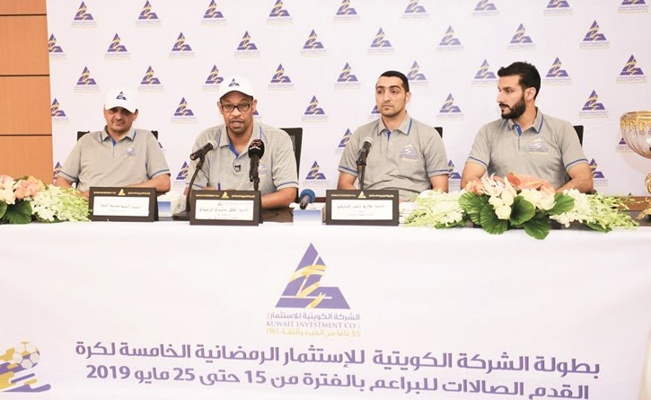 جانب من المؤتمر الصحافي للبطولة ﻿