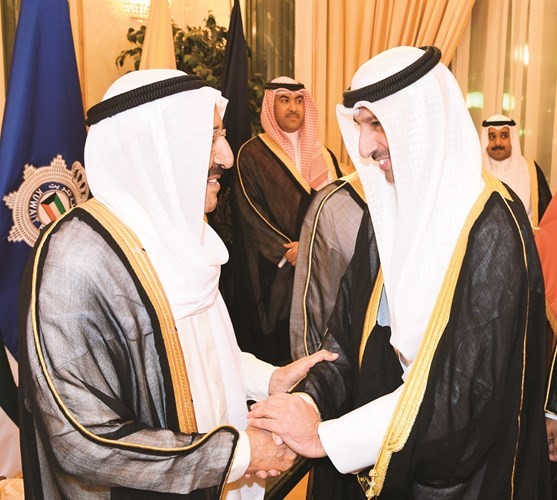 عبدالوهاب البابطين مهنئا﻿