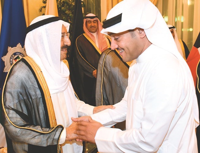 طلال جاسم الخرافي مهنئا صاحب السمو﻿