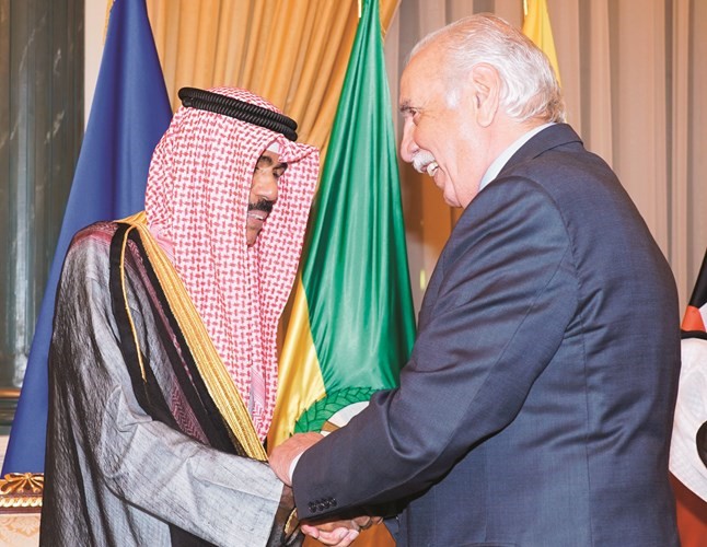 مباركة لسمو ولي العهد الشيخ نواف الأحمد من محمد السنعوسي﻿