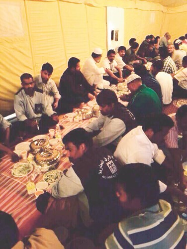 من موائد الإفطار﻿