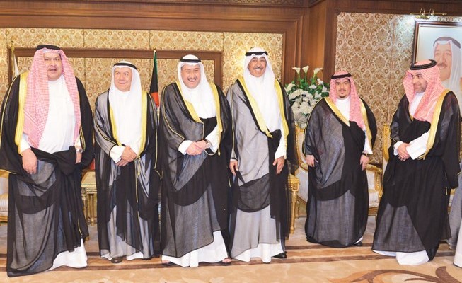 الشيخ فواز الخالد مباركا﻿