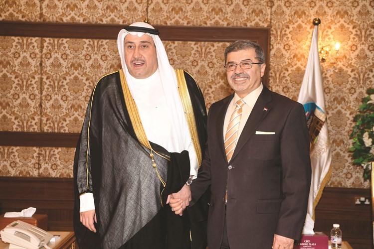 السفير العراقي علاء الهاشمي مهنئا ﻿