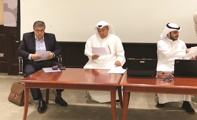 عدنان الخرافي مترئسا الجمعية العمومية﻿