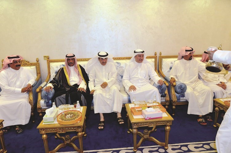 عسكر العنزي خلال الغبقة الرمضانية﻿