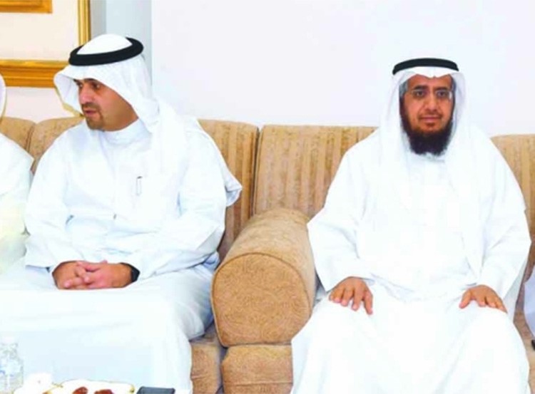 سعد الخراز وأنس الصالح يهنئان