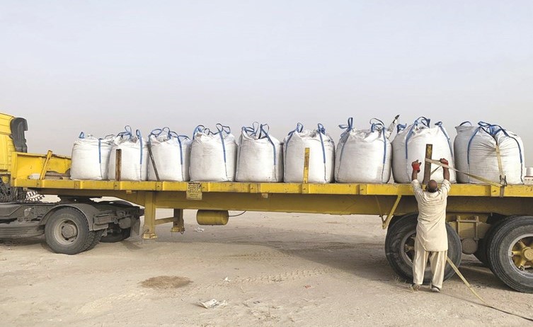 جانب من المواد المصادرة ﻿