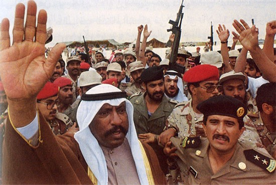دور بطولي للشيخ سعد العبدالله أثناء الغزو العراقي الغاشم 