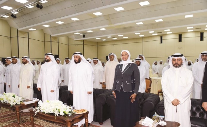 سعد الخراز وهناء الهاجري وعبد العزيز شعيب وحمد الساير يتقدمون الحضور﻿