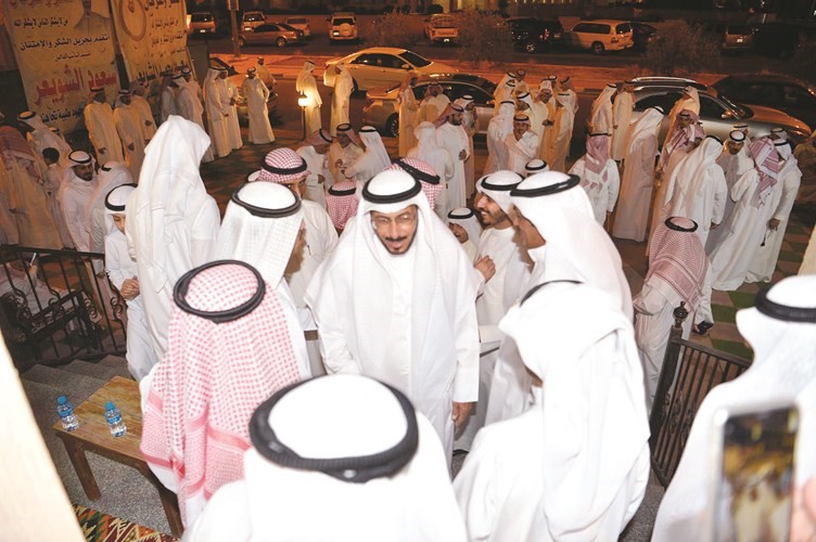 سعود الشويعر بين الحضور ﻿