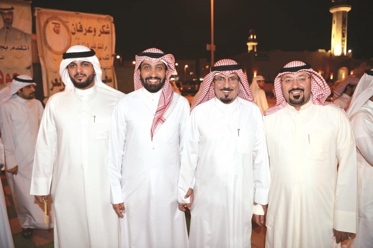 جانب من الحضور ويبدو الزميل غانم السليماني﻿