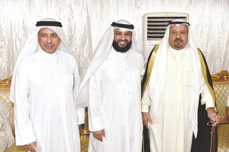 عبدالله فهاد يتلقى التهاني﻿