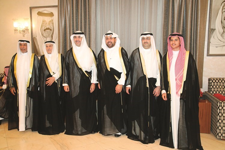 الشيخ حمد جابر العلي مهنئا ﻿