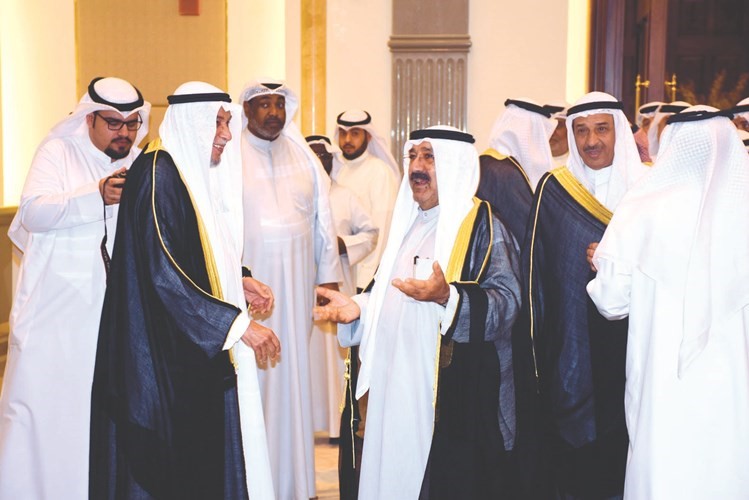 الشيخ ناصر صباح الأحمد ود.خالد المذكور﻿