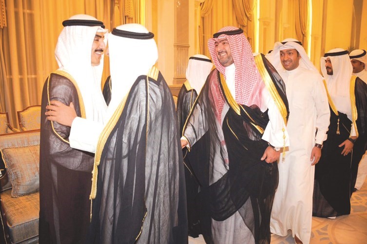 الشيخ ثامر العلي مباركا﻿