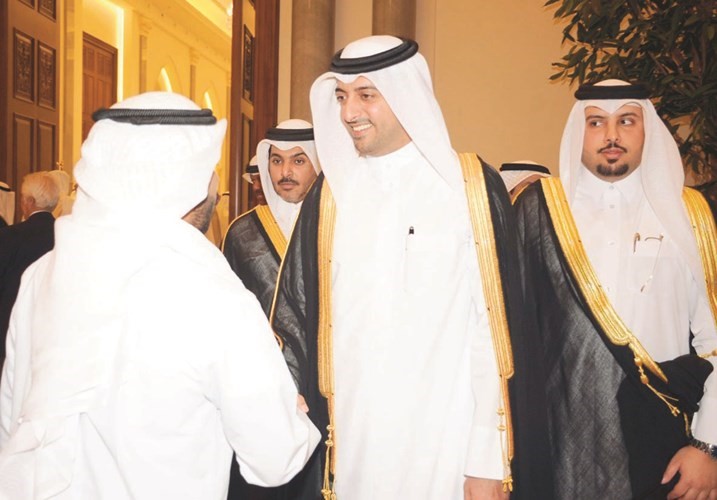 السفير القطري بندر بن محمد العطية مهنئا﻿