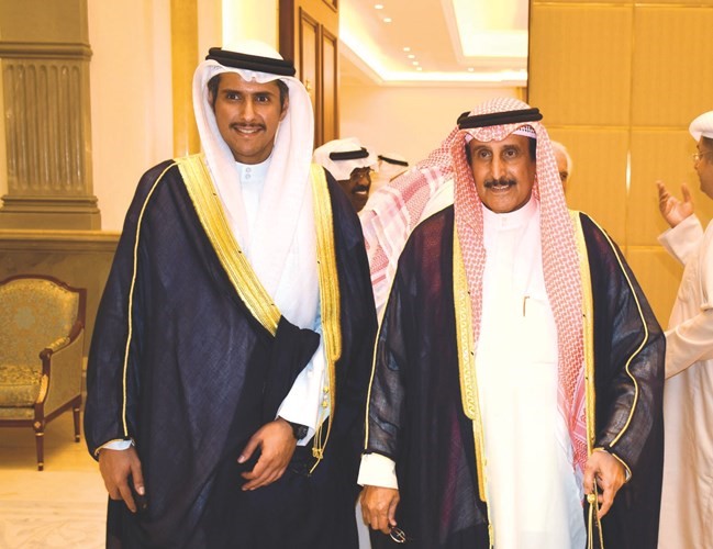 الشيخ د.إبراهيم الدعيج والشيخ عبدالله ابراهيم الدعيج﻿