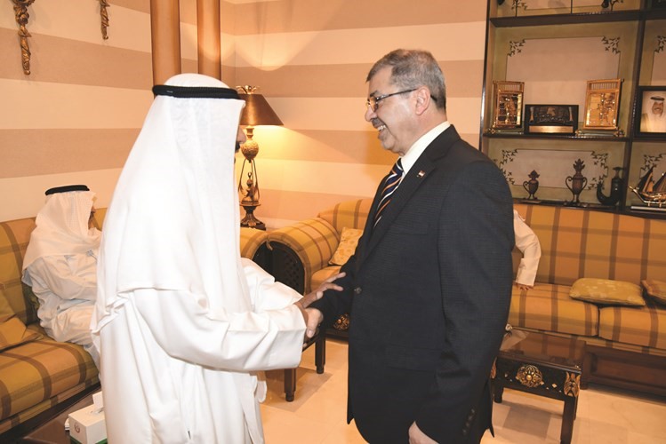 السفير العراقي علاء الهاشمي يبارك ﻿