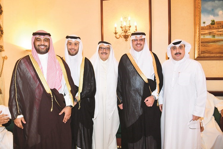 الفريق الركن هاشم الرفاعي والسفير السعودي الأمير سلطان بن سعد ﻿