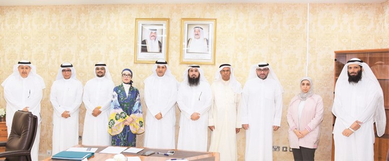 د.مبارك العازمي وم.فيصل العتل وم.بدر السلمان﻿