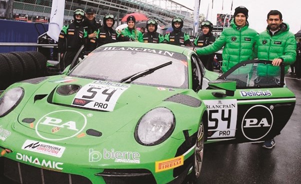 زيد أشكناني يستعد للجولة الثالثة من بطولة Blancpain GT ﻿