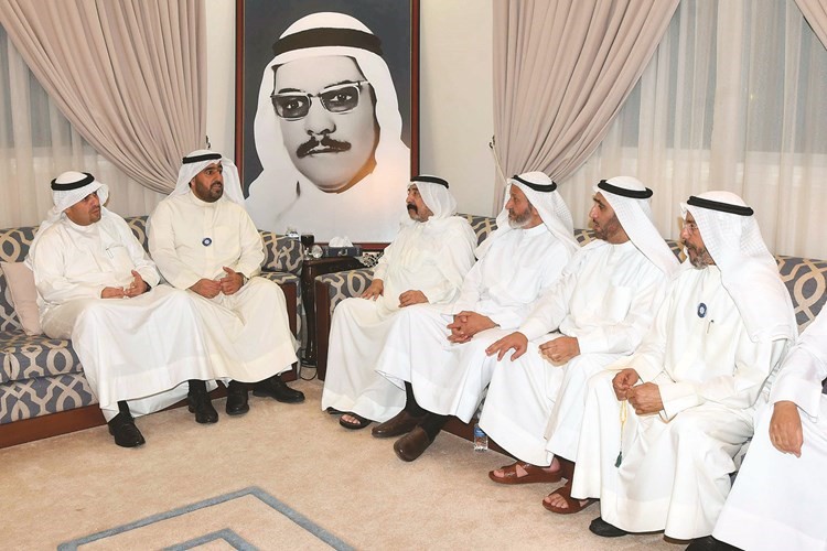 أنس الصالح خلال غبقة الحركة الدستورية﻿