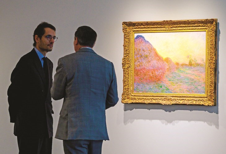 اللوحة بيعت بسعر قياسي﻿