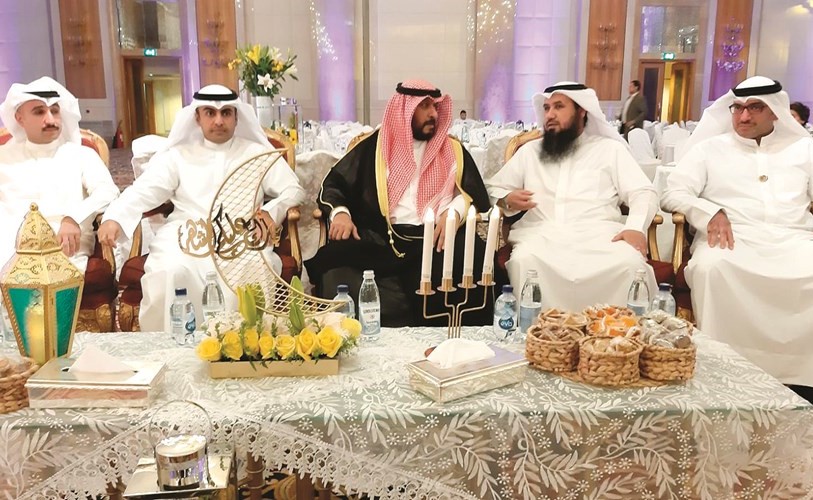 الشيخ طلال الخالد شارك المهندسين في غبقتهم الرمضانية﻿