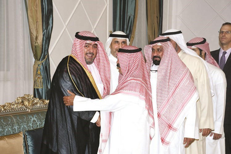 الشيخ ثامر العلي يتلقى التهاني برمضان﻿